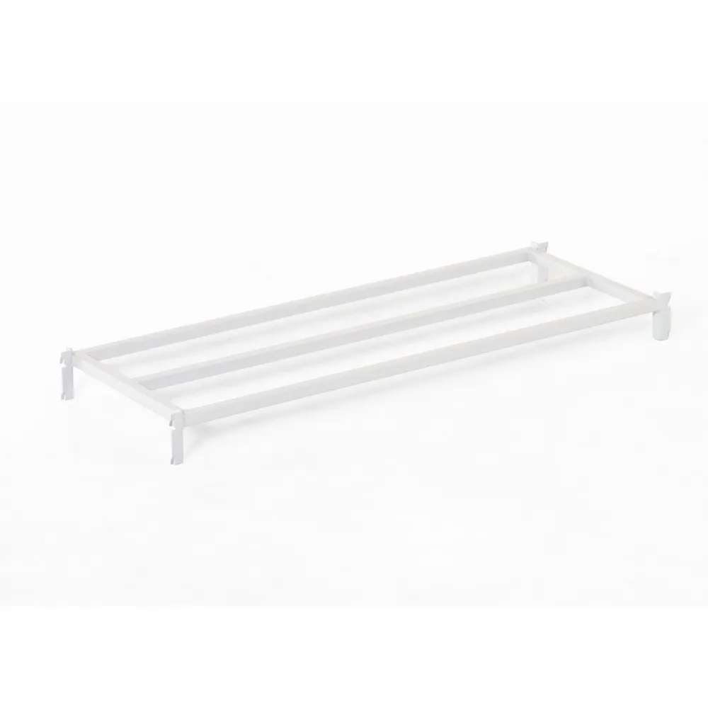 ManOrga Balda para estantería de cargas pequeñas, gris grafito / gris luminoso, carga por estante 170 kg, ANxFO 1.000 x 300 mm